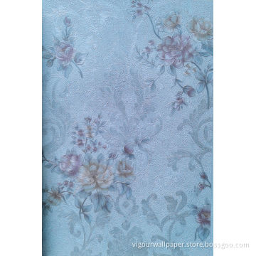 Papier peint Vinly Papier peint en papier PVC Flower Design